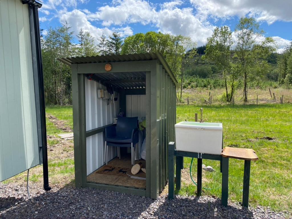 Wee Highland Hideaway Hut Villa Dalmally Bagian luar foto